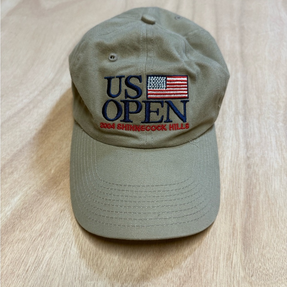 US Open Embroidered Tan Cap